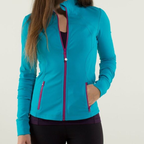 lululemon athletica Jackets & Blazers - Lululemon Forme Jacket II *Brushed Surge size 4